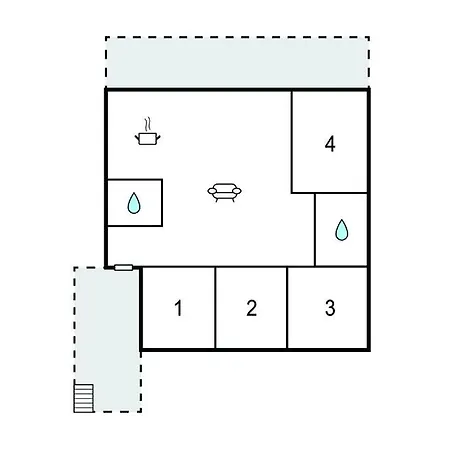 4 Bedroom Beautiful In * Ringkøbing